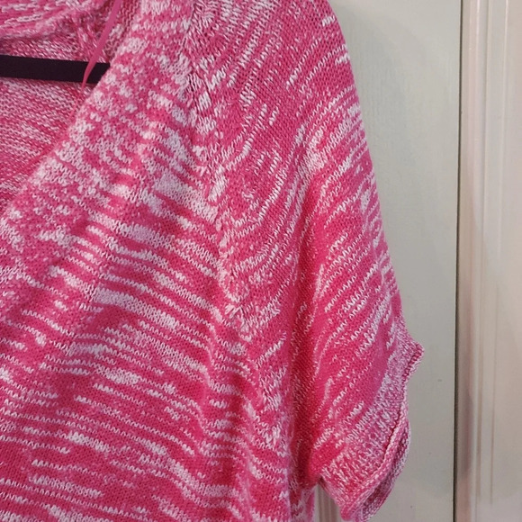 Lane Bryant Space Dye Short Sleeve Sweater in Size 22/24 - Picture 7 of 16